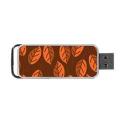 Pattern Leaf Plant Portable Usb Flash (one Side) by Mariart