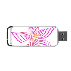 Petal Flower Portable Usb Flash (one Side) by Mariart