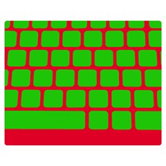 Keyboard Keys Computer Input Pc Double Sided Flano Blanket (medium)  by Pakrebo