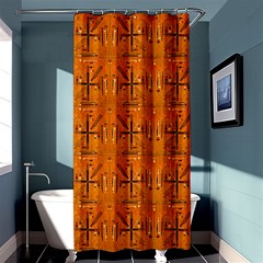 Ml--4-7 Shower Curtain 36  X 72  (stall)  by ArtworkByPatrick