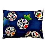 Textile Football Soccer Fabric Pillow Case (Two Sides) Back