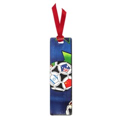 Textile Football Soccer Fabric Small Book Marks by Pakrebo
