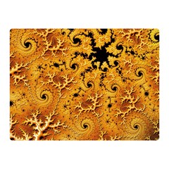 Fractal Pattern Spiral Double Sided Flano Blanket (mini)  by Pakrebo