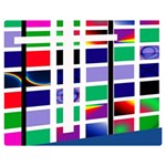 Color Graffiti Pattern Geometric Double Sided Flano Blanket (Medium)  60 x50  Blanket Back