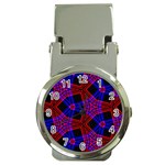 Pattern Line Money Clip Watches Front