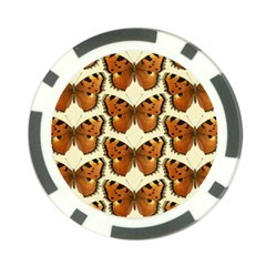 Butterflies Insects Poker Chip Card Guard (10 Pack) by Mariart