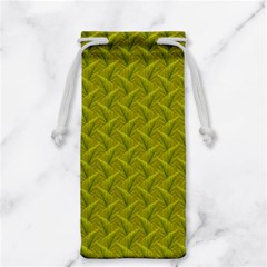 Autumn Leaves Pattern Jewelry Bag by LoolyElzayat