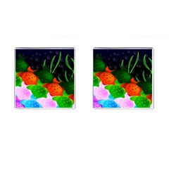 Pattern Fishes Escher Cufflinks (square) by Mariart