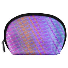 Diagonal Line Design Art Accessory Pouch (large) by LoolyElzayat