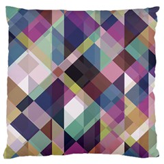 Geometric Sense Large Cushion Case (two Sides) by WensdaiAmbrose