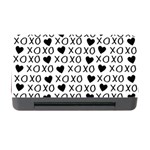 XO Valentines day pattern Memory Card Reader with CF Front