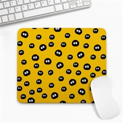 Totoro - Soot Sprites Pattern Large Mousepads by Valentinaart