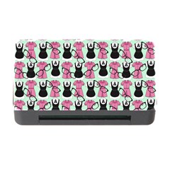 Waitress Uniform Dresses Nerdy Glasses Pattern Green Memory Card Reader With Cf by snowwhitegirl