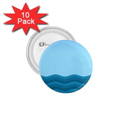 Making Waves 1 75  Buttons (10 Pack) by WensdaiAmbrose