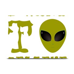 I Want To Believe Plate Mats by Sudhe