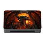 Dragon Legend Art Fire Digital Fantasy Memory Card Reader with CF Front