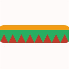 Burger Bread Food Cheese Vegetable Large Bar Mats by Sudhe