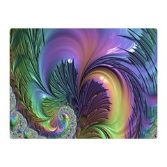 Fractal Artwork Art Swirl Vortex Double Sided Flano Blanket (mini)  by Sudhe