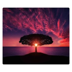 Flight Landscape Nature Sky Double Sided Flano Blanket (small)  by Sudhe