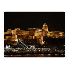 Budapest Buda Castle Building Scape Double Sided Flano Blanket (mini)  by Sudhe