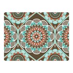 Seamless Pattern Colorful Wallpaper Double Sided Flano Blanket (Mini)  35 x27  Blanket Back