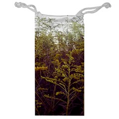 Purple And Yellow Goldenrod Jewelry Bag by okhismakingart
