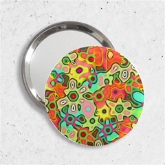 Colorful Shapes          2 25  Handbag Mirror by LalyLauraFLM