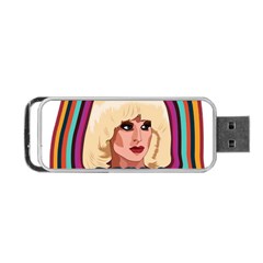 Katya Zamolodchikova Logo Portable Usb Flash (one Side) by milliahood