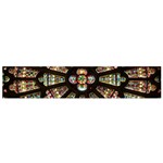 Church Window Rosette Glass Window Small Flano Scarf Back