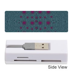 Lovely Ornate Hearts Of Love Memory Card Reader (stick) by pepitasart