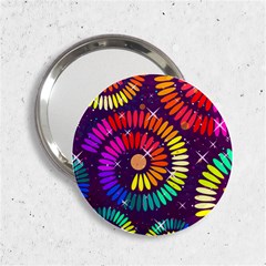 Abstract Background Spiral Colorful 2 25  Handbag Mirrors by HermanTelo