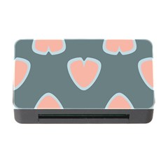 Hearts Love Blue Pink Green Memory Card Reader With Cf by HermanTelo