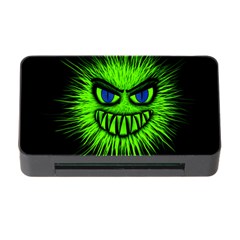 Monster Green Evil Common Memory Card Reader With Cf by HermanTelo