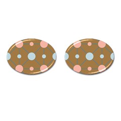 Planets Planet Around Rounds Cufflinks (oval) by HermanTelo