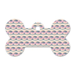 Seamless Pattern Background Cube Dog Tag Bone (two Sides) by HermanTelo