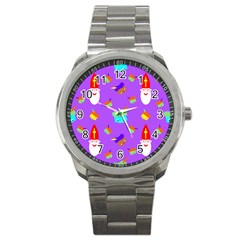 Saint Nicholas Sport Metal Watch by HermanTelo