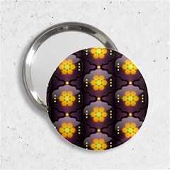 Pattern Background Yellow Bright 2 25  Handbag Mirrors by HermanTelo