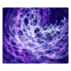 Abstract Background Space Double Sided Flano Blanket (small)  by HermanTelo