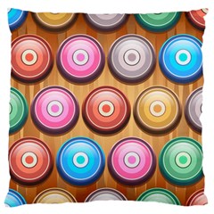 Background Colorful Abstract Brown Standard Flano Cushion Case (one Side) by HermanTelo
