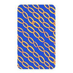 Blue Abstract Links Background Memory Card Reader (rectangular) by HermanTelo