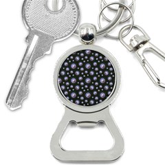 Seamless Pattern Background Circle Bottle Opener Key Chain by HermanTelo