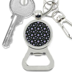 Seamless Pattern Background Circle Bottle Opener Key Chain by HermanTelo