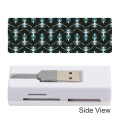 Seamless Pattern Background Black Memory Card Reader (stick) by HermanTelo