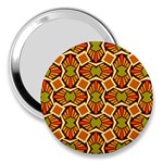 Geometry Shape Retro 3  Handbag Mirrors Front