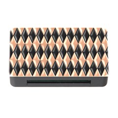 Metallic Diamond Design Black Memory Card Reader With Cf by HermanTelo