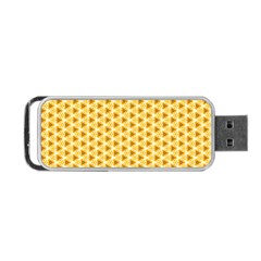 Pattern Halloween Pumpkin Color Portable Usb Flash (one Side) by HermanTelo
