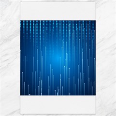 Abstract Rain Space Canvas 24  X 36  by Bajindul