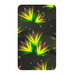 Floral Abstract Lines Memory Card Reader (rectangular) by Bajindul