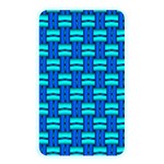 Pattern Graphic Background Image Blue Memory Card Reader (Rectangular) Front