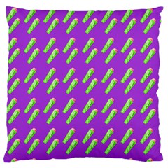 Ice Freeze Purple Pattern Standard Flano Cushion Case (one Side) by snowwhitegirl
